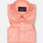 Arista Orange Plain Cotton Shirt - John Ellies