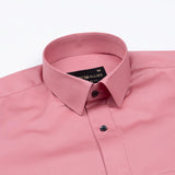 Arista Pink Plain Cotton Shirt - John Ellies