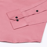 Arista Pink Plain Cotton Shirt - John Ellies