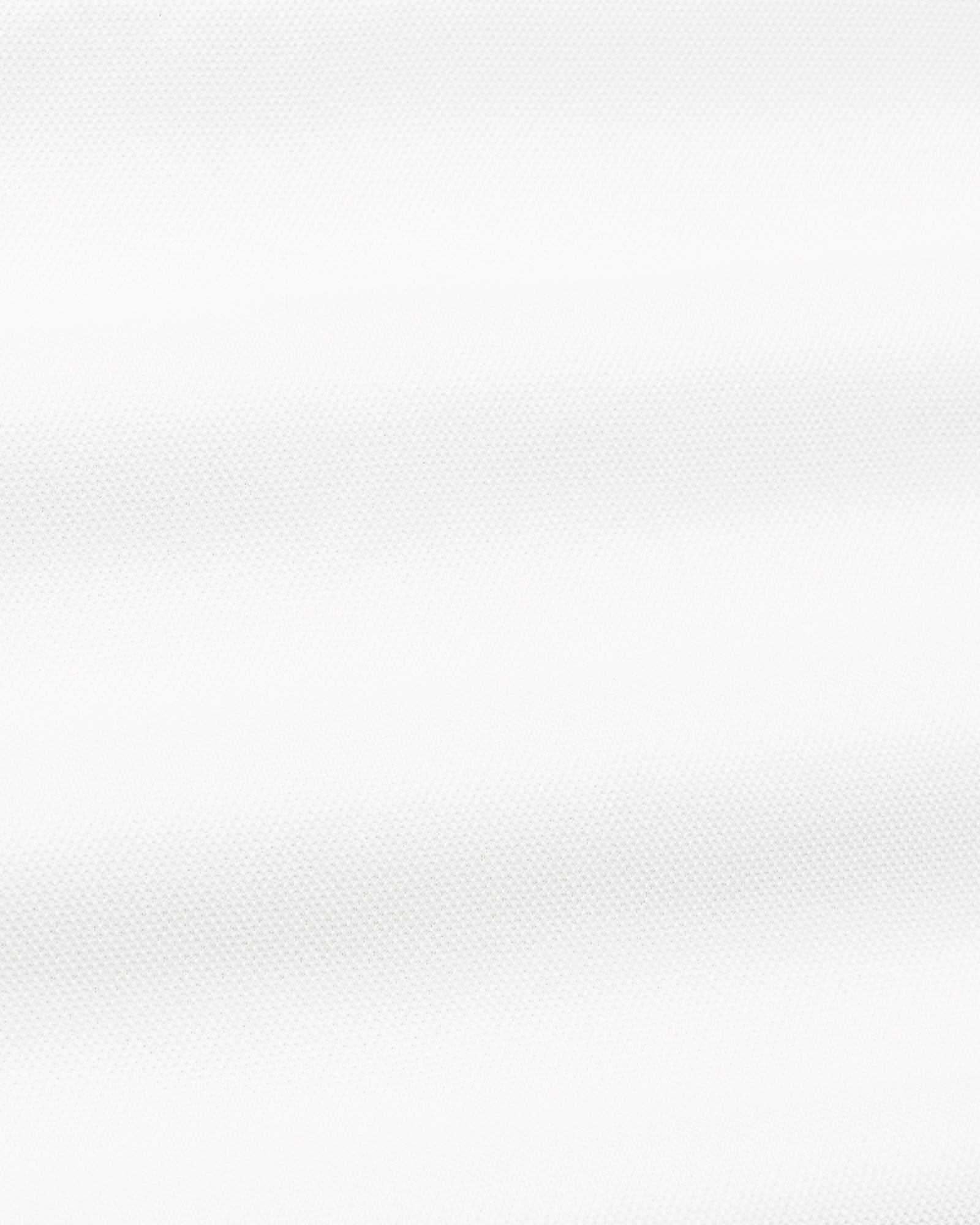 Sakura White Cotton Polo T-Shirt - John Ellies