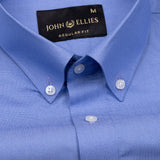 Plexon Blue Premium Cotton Shirt - John Ellies