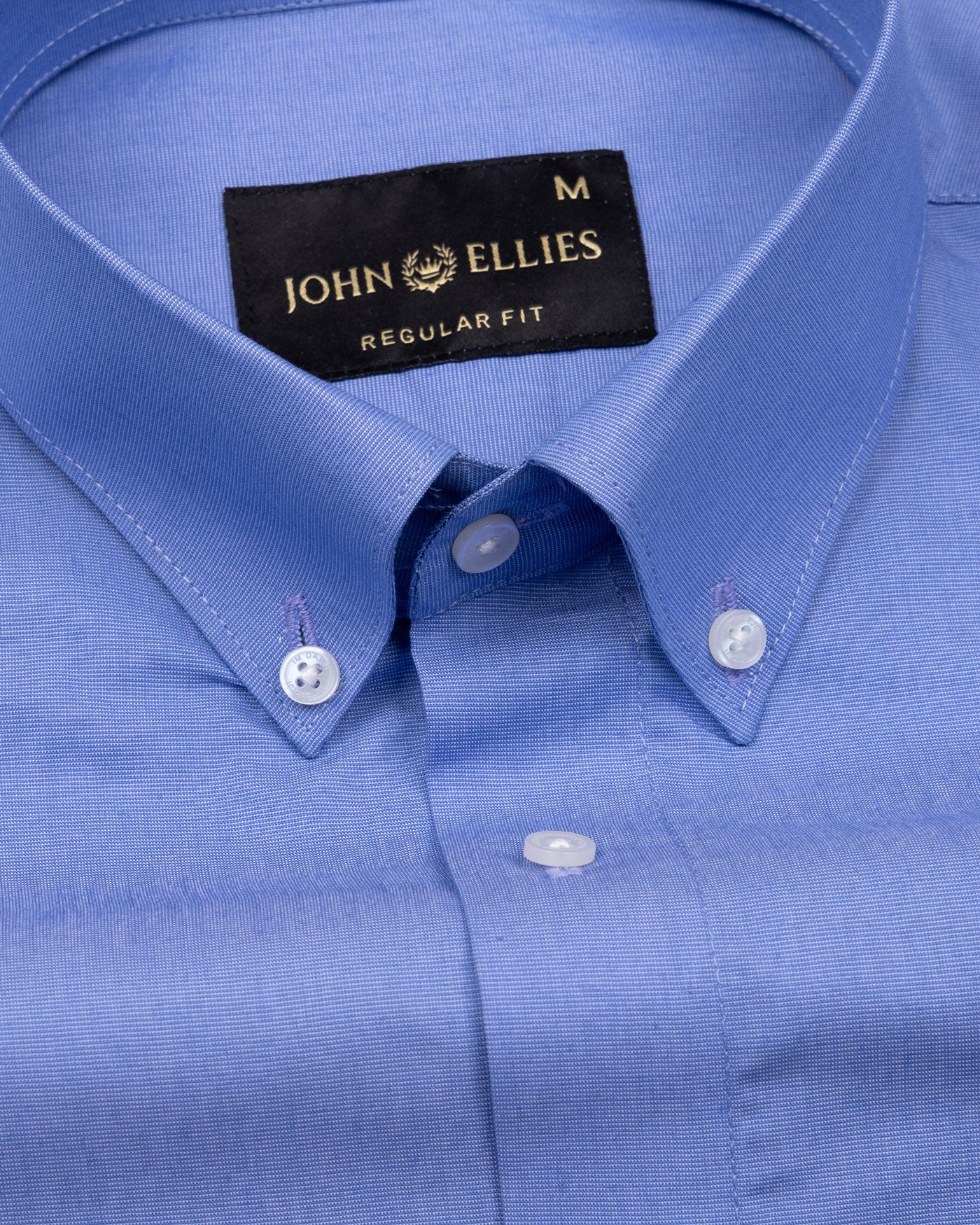 Plexon Blue Premium Cotton Shirt - John Ellies