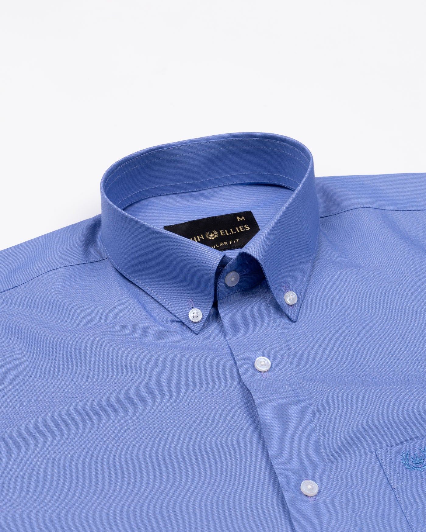 Plexon Blue Premium Cotton Shirt - John Ellies