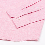 Rovica Pink Premium Linen Button Down Shirt - John Ellies