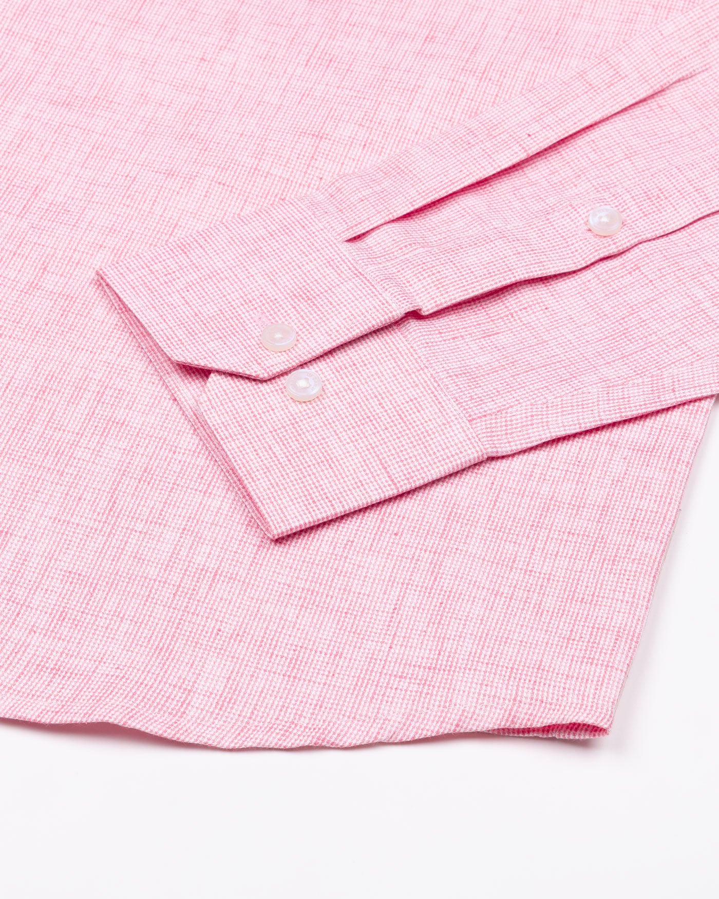 Rovica Pink Premium Linen Button Down Shirt - John Ellies