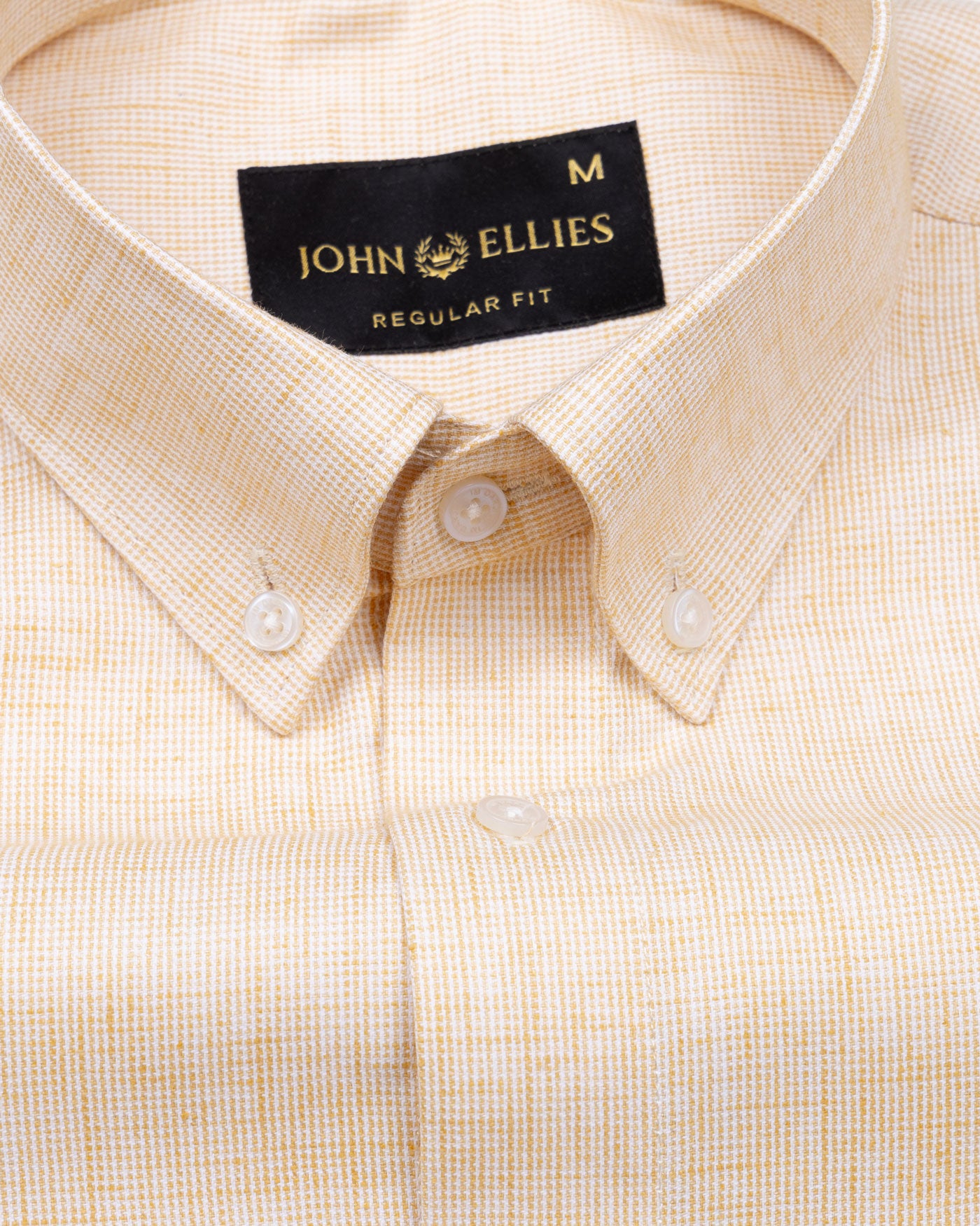 Rovica Cream Premium Linen Button Down Shirt - John Ellies