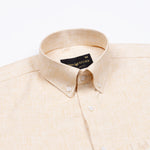 Rovica Cream Premium Linen Button Down Shirt - John Ellies