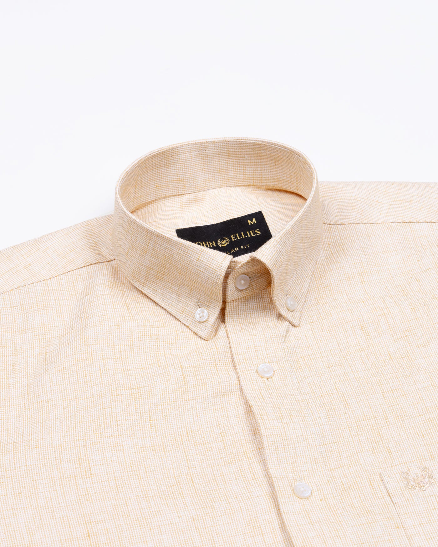 Rovica Cream Premium Linen Button Down Shirt - John Ellies