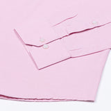 Structon Light Pink Textured Cotton Shirt - John Ellies