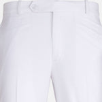 Brant White Formal Cotton Pant - John Ellies