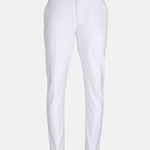 Brant White Formal Cotton Pant - John Ellies