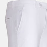 Brant White Formal Cotton Pant - John Ellies