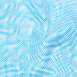 Structon Aqua Blue Textured Cotton Shirt - John Ellies