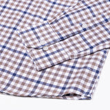 Flubbie Blue Checked Cotton Shirt