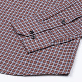 Flubbie Brown Checked Cotton Shirt