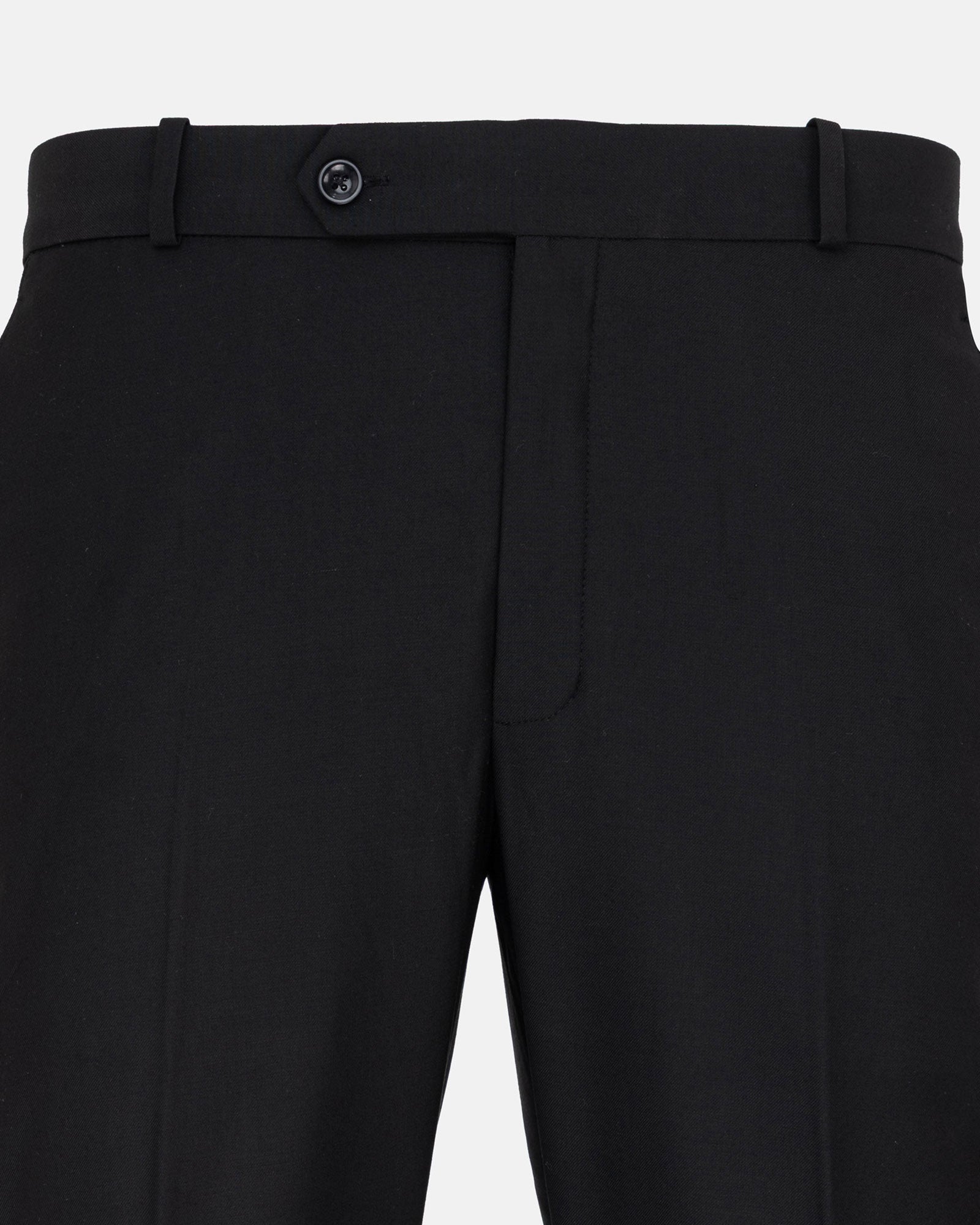 Brant Black Formal Cotton Pant - John Ellies