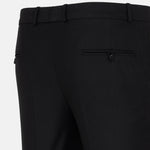 Brant Black Formal Cotton Pant - John Ellies