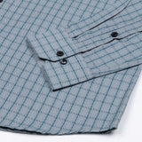 Delphinus Green Checked Premium Cotton Shirt