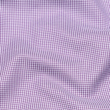 Ralvix Purple Checked Button Down Cotton Shirt