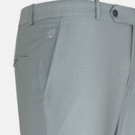 Brant Olive Formal Cotton Pant - John Ellies