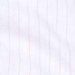 Sarlic Peach Stripe Cotton Linen Shirt - John Ellies