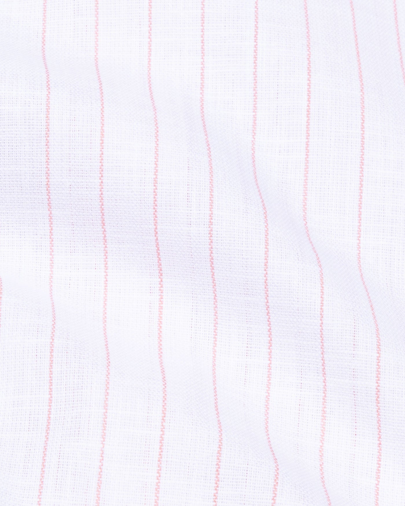 Sarlic Peach Stripe Cotton Linen Shirt - John Ellies