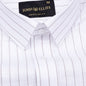 Sarlic Brown Stripe Cotton Linen Shirt - John Ellies