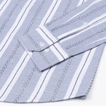 Avalon Blue Stripe Linen Shirt - John Ellies