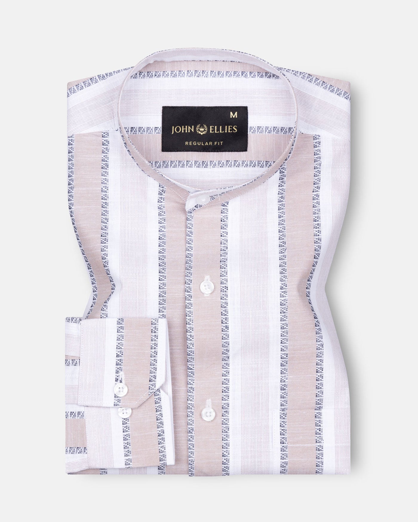 Avalon Blue Stripe Linen Shirt - John Ellies