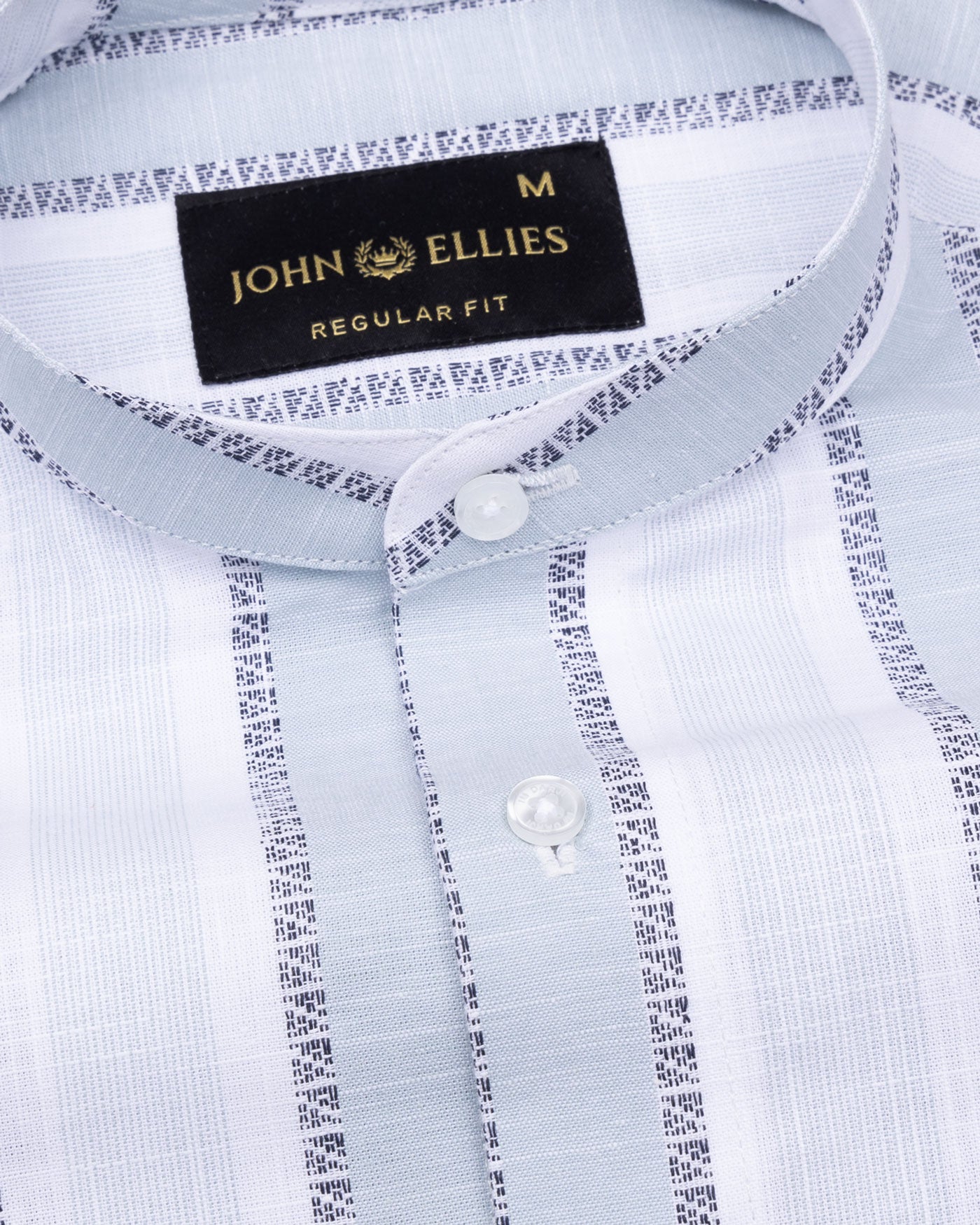 Avalon Green Stripe Linen Shirt - John Ellies