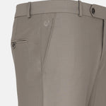 Brant Khaki Formal Cotton Pant - John Ellies