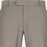 Brant Khaki Formal Cotton Pant - John Ellies