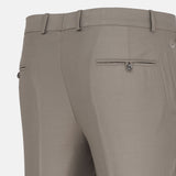 Brant Khaki Formal Cotton Pant - John Ellies