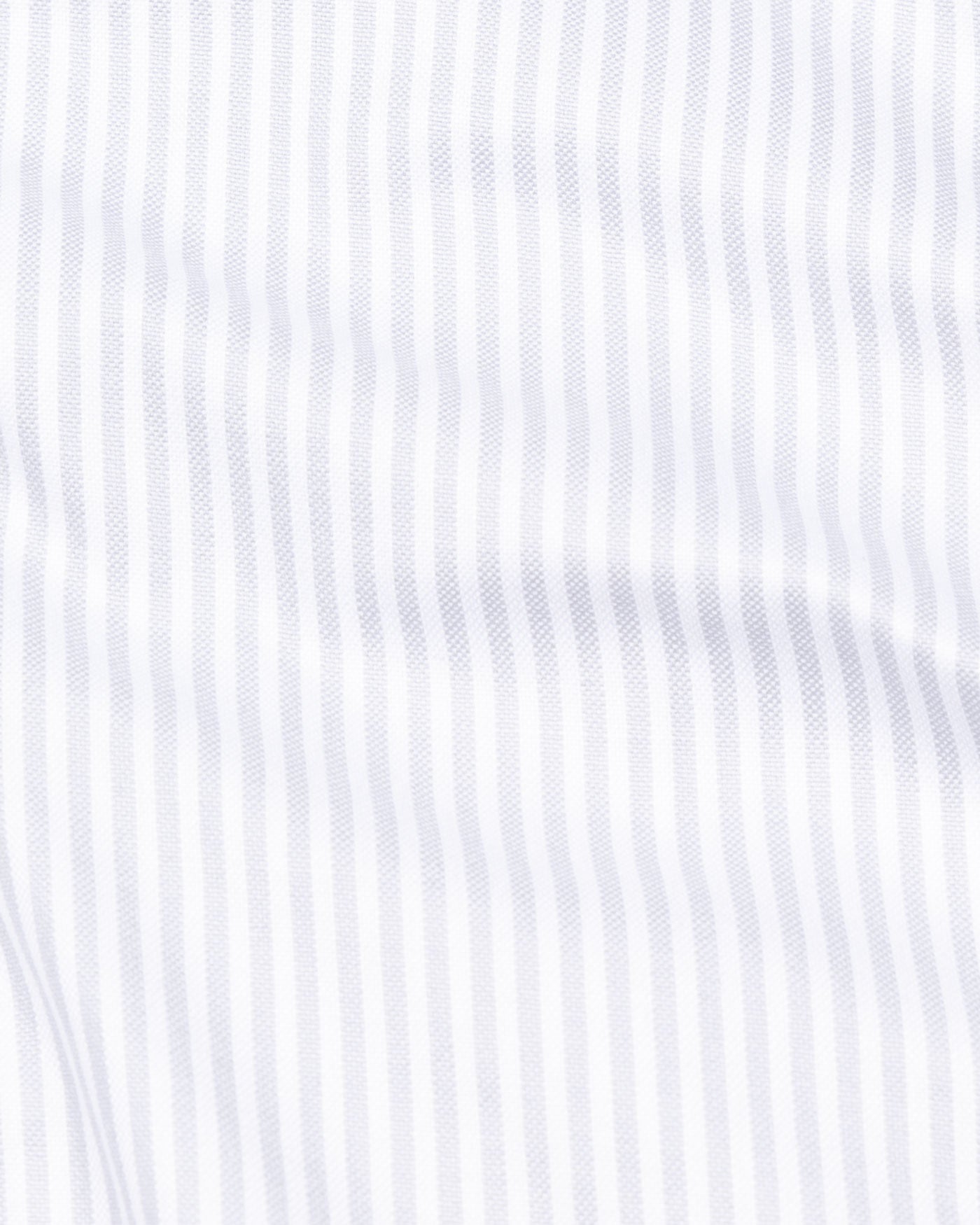 Silver Stripe Oxford Cotton Shirt - John Ellies