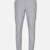 Brant Silver Formal Cotton Pant - John Ellies