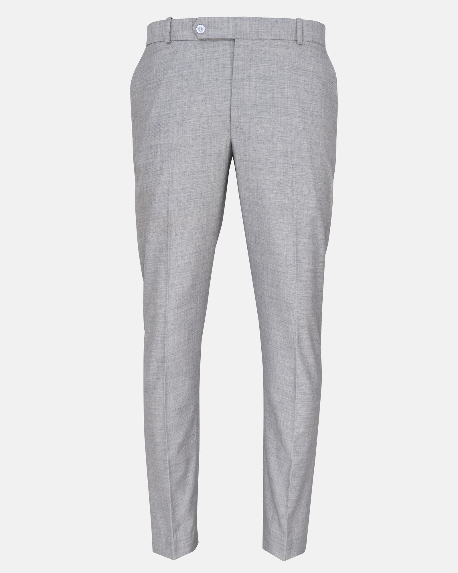 Brant Silver Formal Cotton Pant - John Ellies