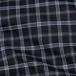 Tauris Black Checked Button Down Cotton Shirt - John Ellies