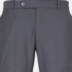 Brant Grey Formal Cotton Pant - John Ellies