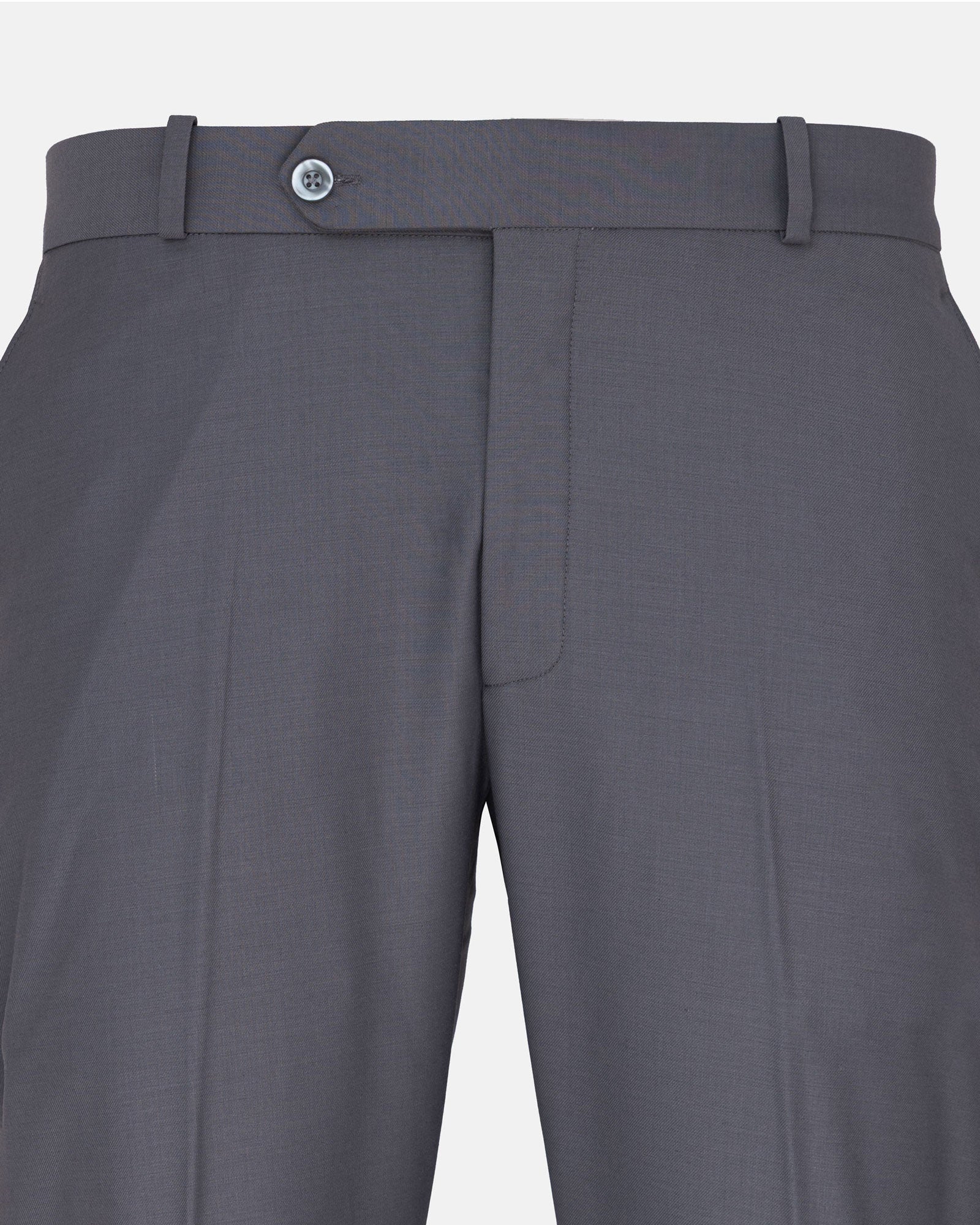 Brant Grey Formal Cotton Pant - John Ellies