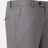 Robbs Silver Checked Formal Pant - John Ellies