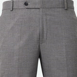Robbs Silver Checked Formal Pant - John Ellies