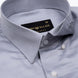 Rostin Silver Hidden Button Down Giza Cotton Shirt - John Ellies