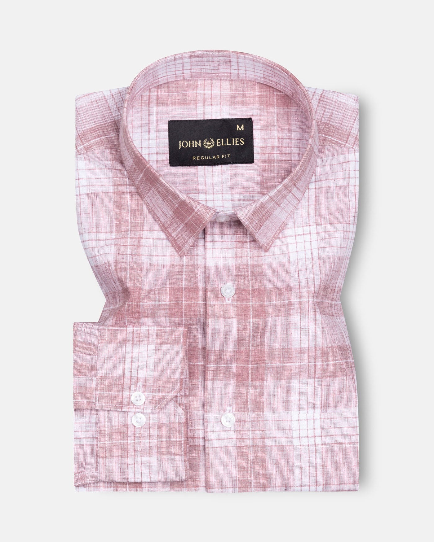 Capella Red Checked Luxurious Linen Shirt - John Ellies