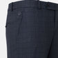 Robbs Navy Blue Checked Formal Pant - John Ellies