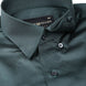 Rostin Dark Green Hidden Button Down Giza Cotton Shirt - John Ellies