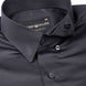 Rostin Black Hidden Button Down Giza Cotton Shirt - John Ellies