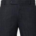 Robbs Black Checked Formal Pant - John Ellies