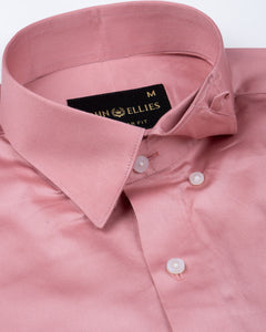 Rostin Flamingo Hidden Button Down Giza Cotton Shirt - John Ellies