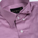 Rostin Magenta Hidden Button Down Giza Cotton Shirt - John Ellies