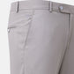 Ascots Silver Plain Formal Cotton Pant - John Ellies